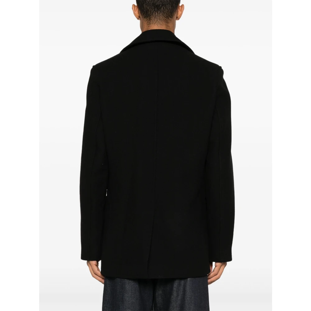 Gloverall Klassieke Churchill Peacoat Black Heren