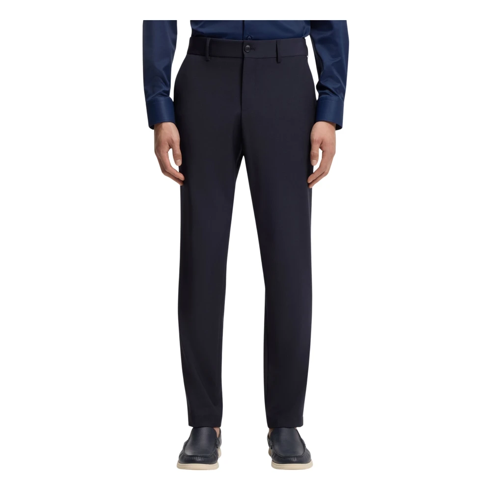 Boss Uomo Blu Pantaloni, L, New,