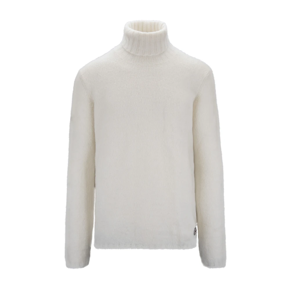 Colmar Hoge hals lange mouw trui White Dames