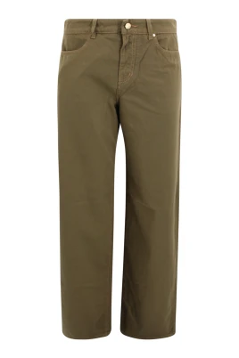 Satin Cotton Trousers