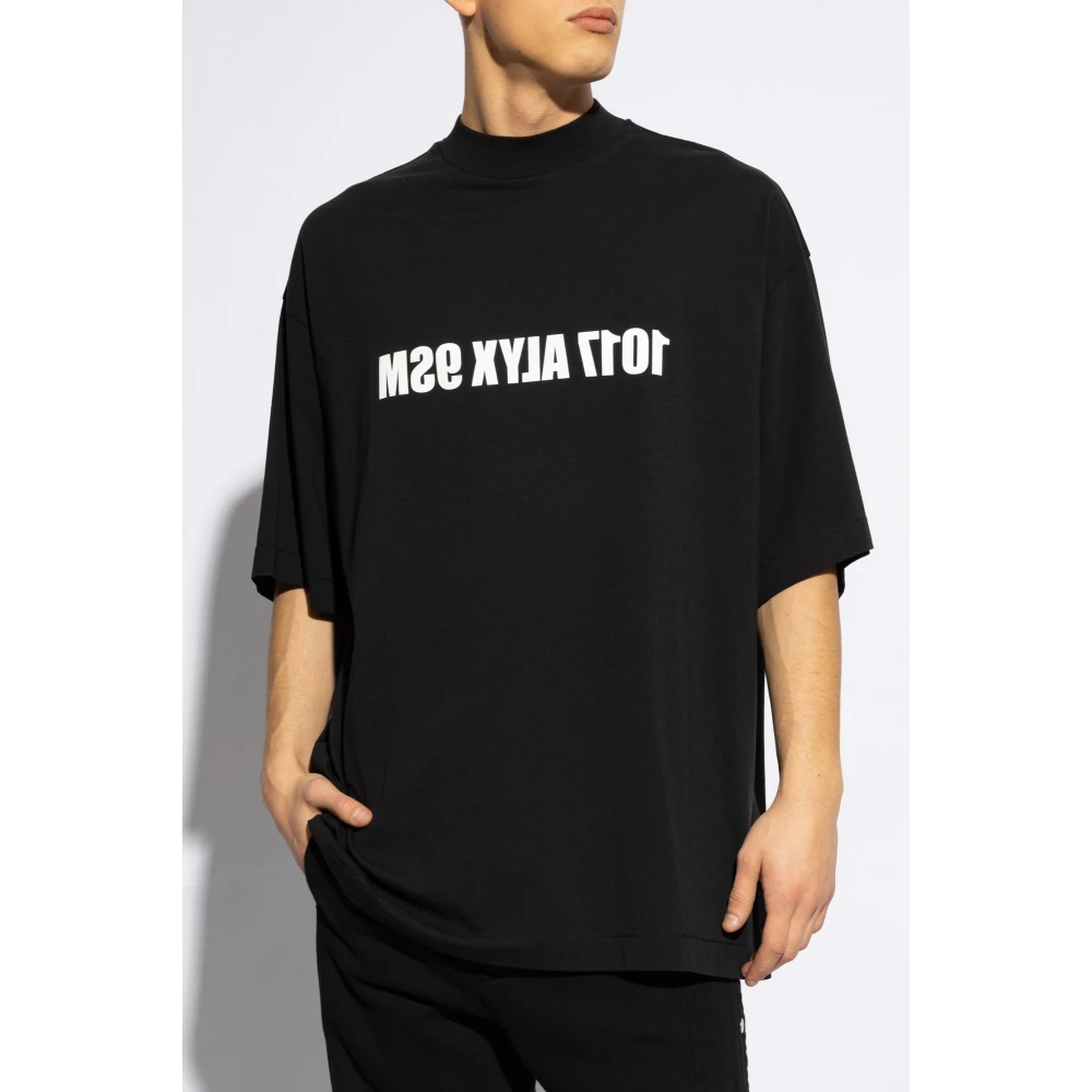 1017 Alyx 9SM T-shirt met logo Black Heren