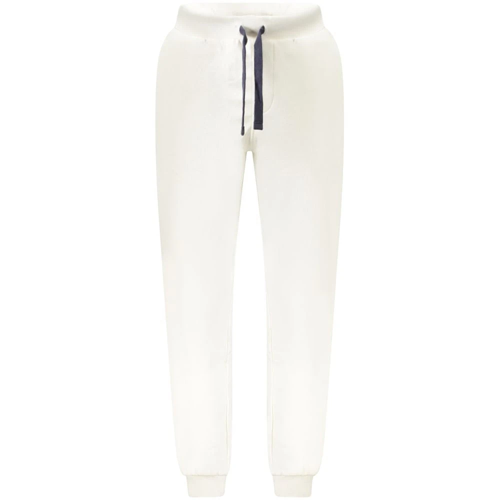 North Sails Men's White Sweatpants, Xl, Joggers With Back Yoke