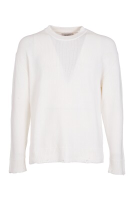 beige-sweater-with-distressed-neckline