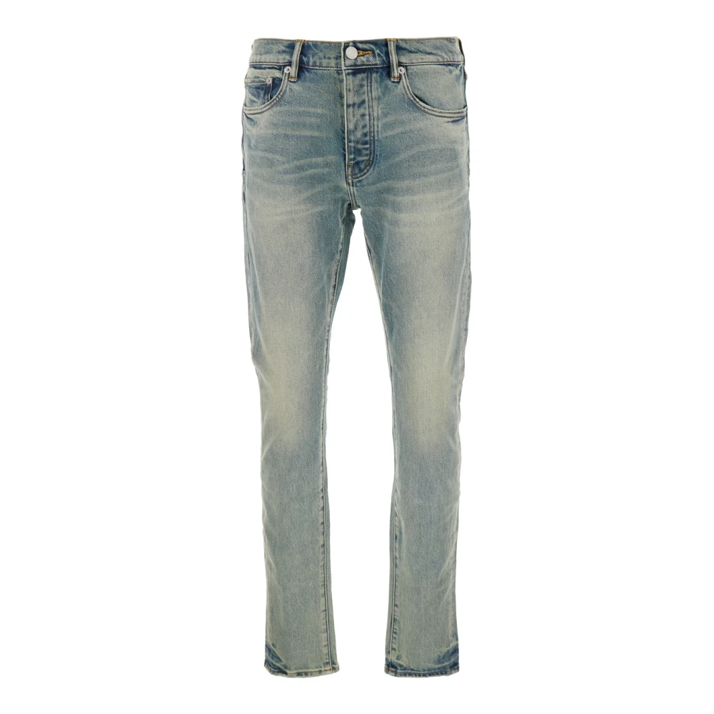 Purple Brand Slim-Fit Ljusblå Denim Jeans Blue, Herr