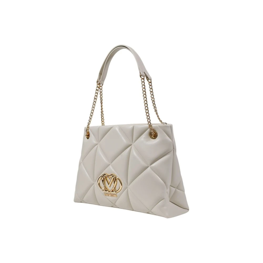 Love Moschino Beige Handtas Lente Zomer Collectie Beige Dames