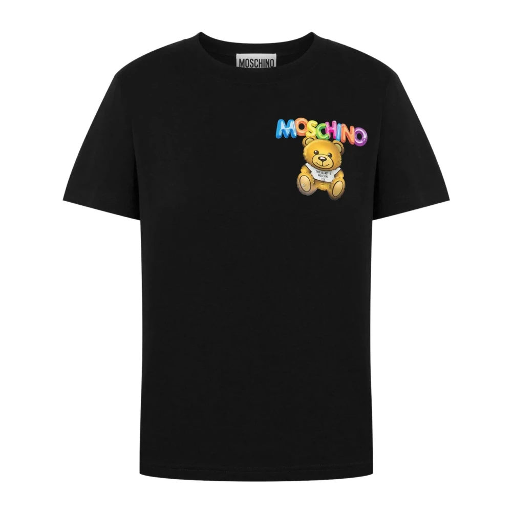Moschino Nero Ss23 Dames T-shirt Polo Black Dames