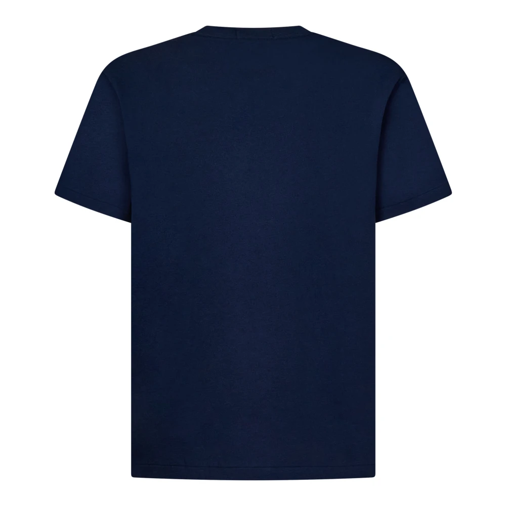 Polo Ralph Lauren Blauwe Polo Bear Graphic T-shirts en Polos Blue Heren