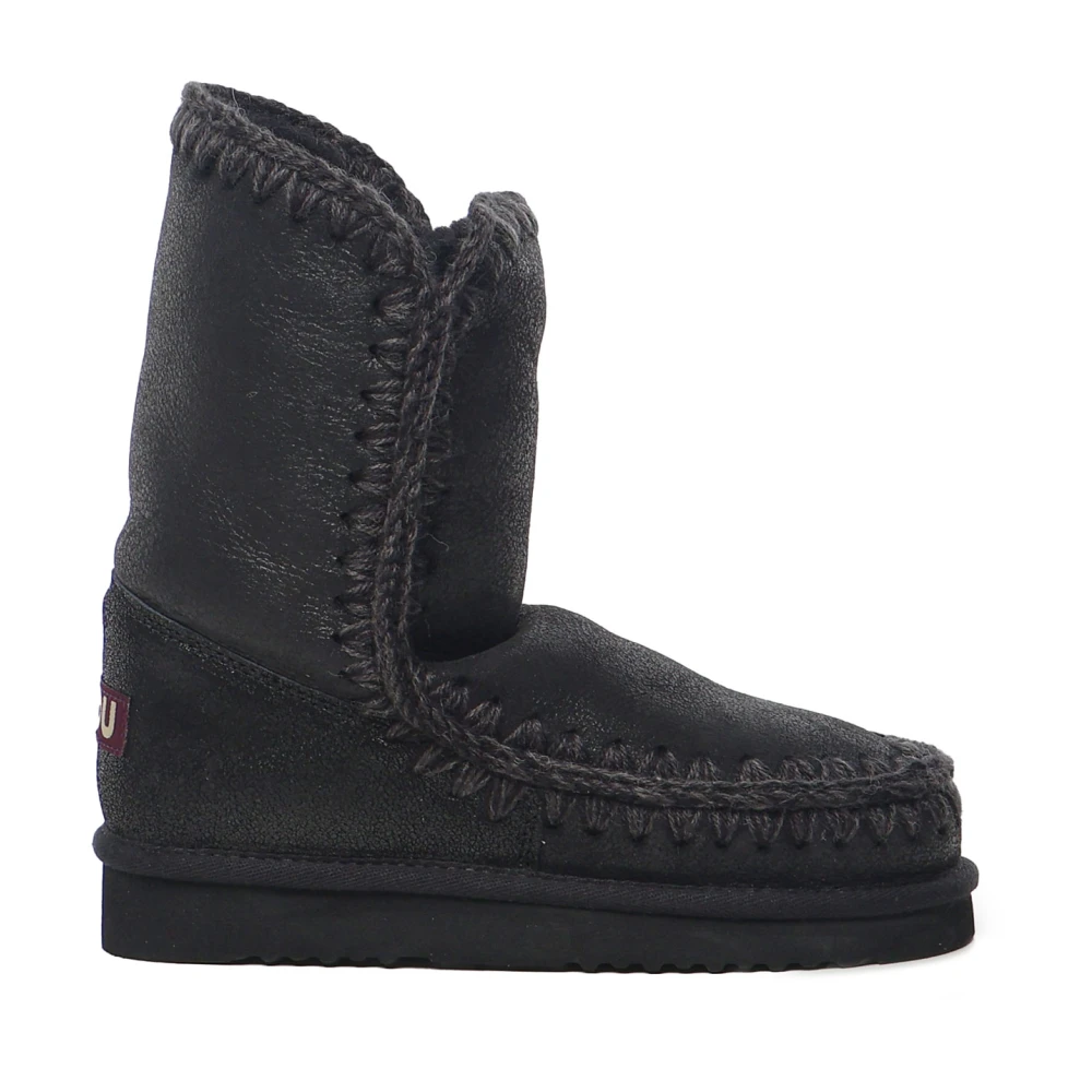 Mou Women's Black Eskimo 24 Boot - Winter Boots - 3 Uk - Shoes