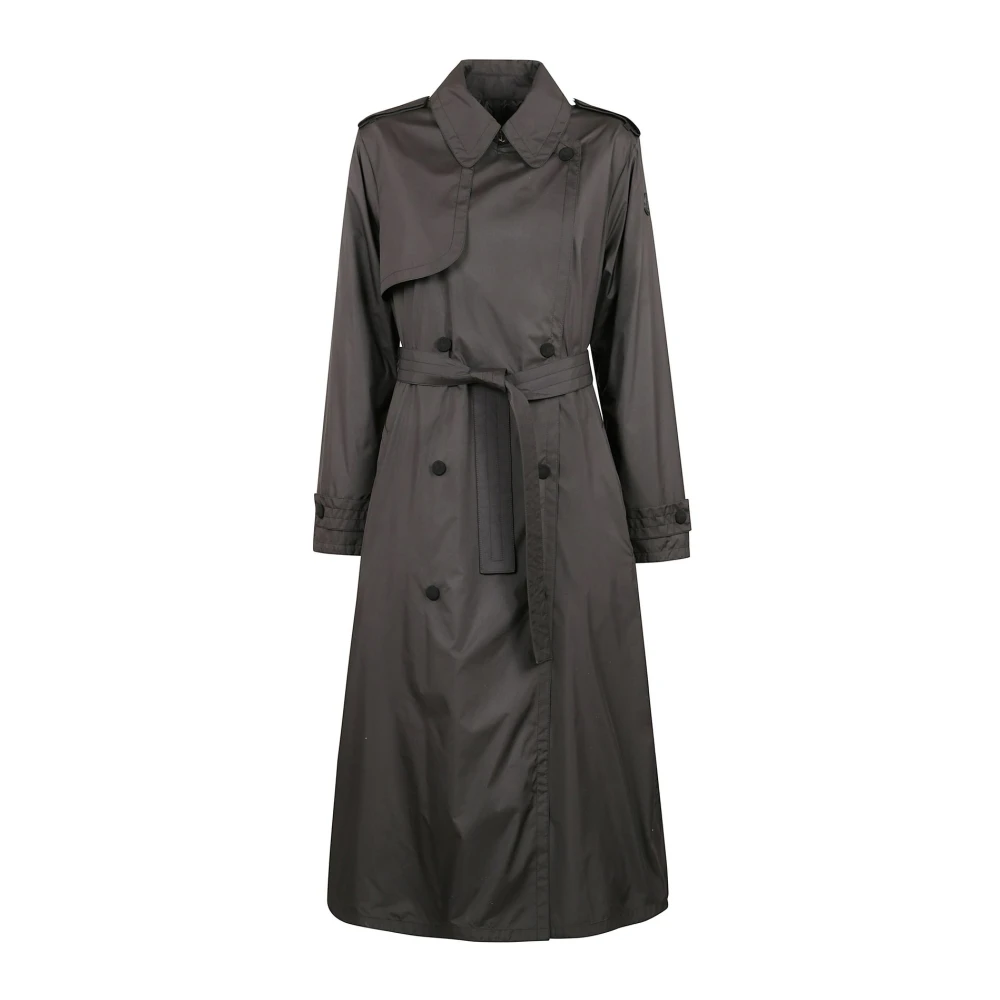 Moncler Stijlvolle Trenchcoat Black Dames