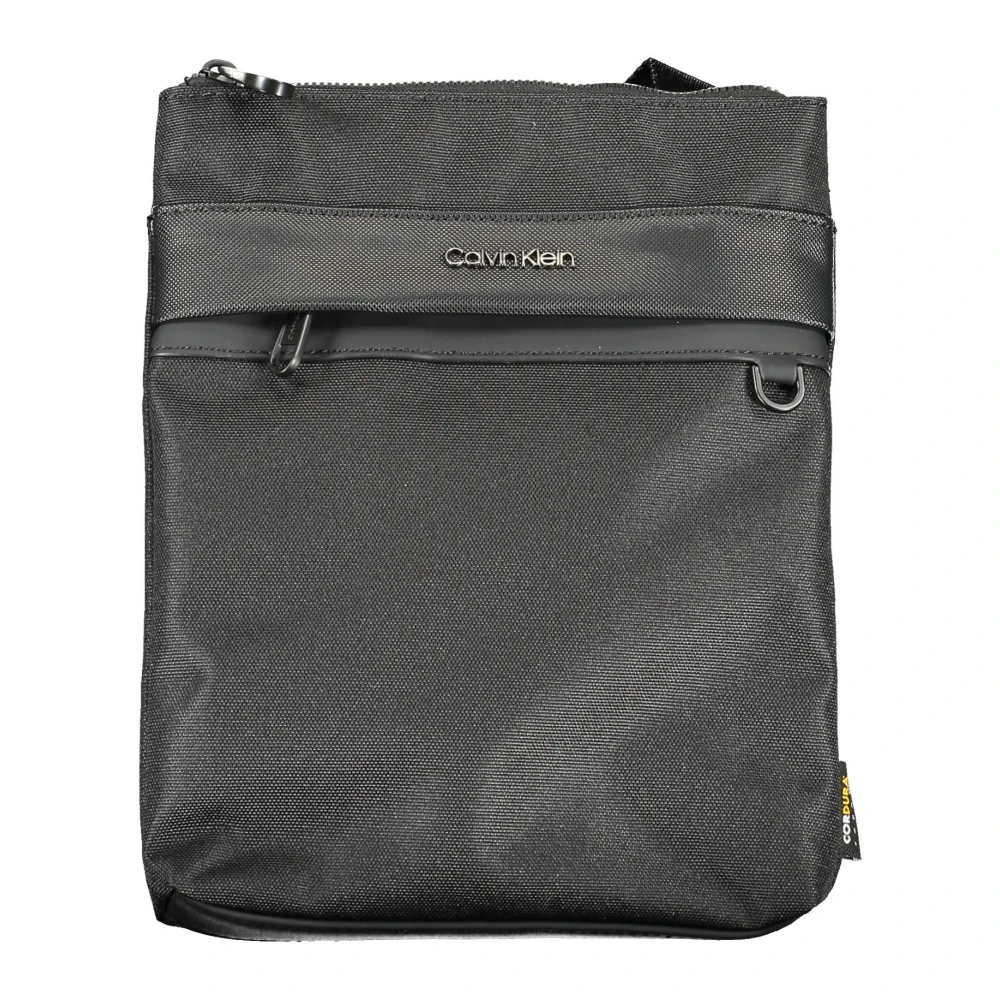 Calvin Klein Svart Herr Crossbody Väska med Dragkedja Black, Herr