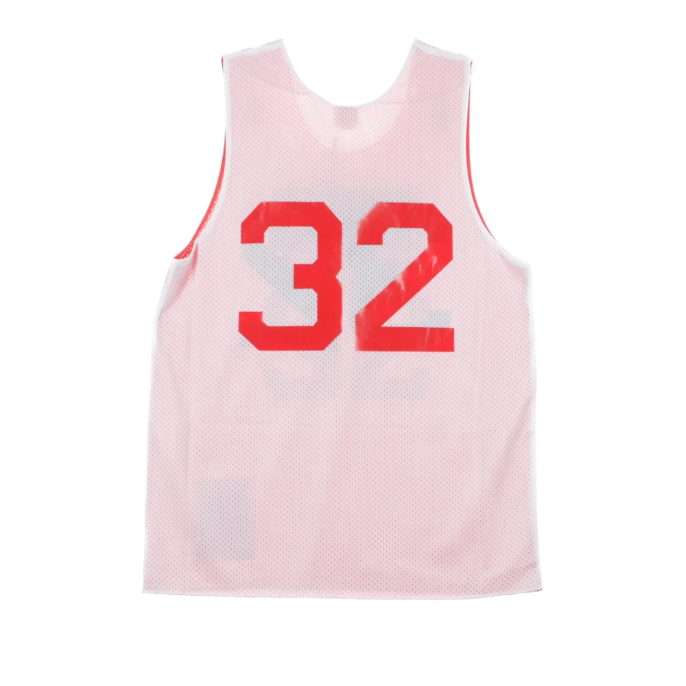 Mitchell & Ness Magic Johnson Reversible Basketbal Tanktop Pink Heren