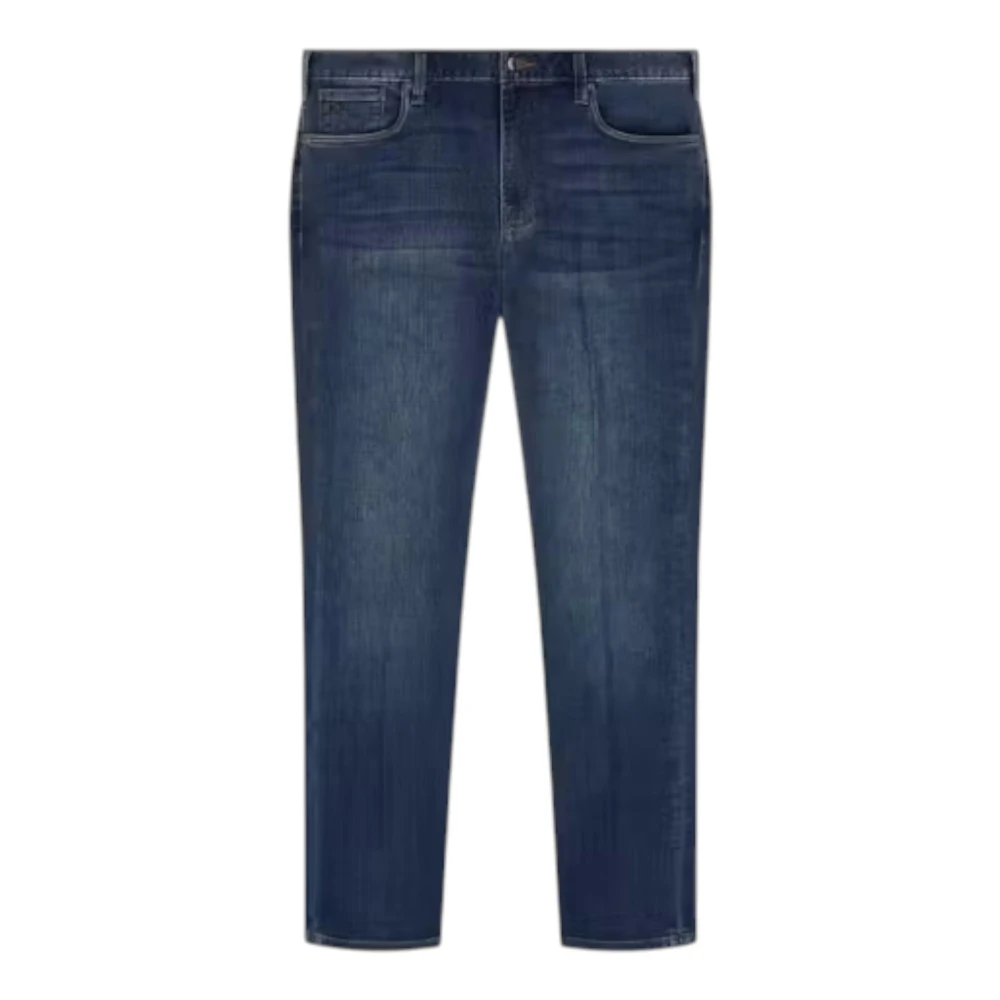 Armani Blue J06 Slim Fit Jeans - Male - Slim Fit Jeans - W30 L32 - Jeans