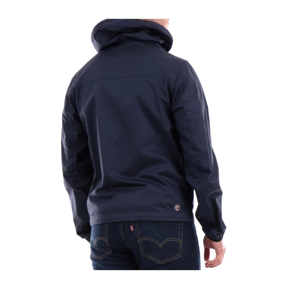 Colmar Blauwe Lichtgewicht Technische Stof Jas Blue Heren