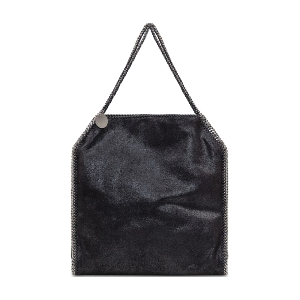 Stella Mccartney Zwarte Schoudertas met Kettingband Black Dames