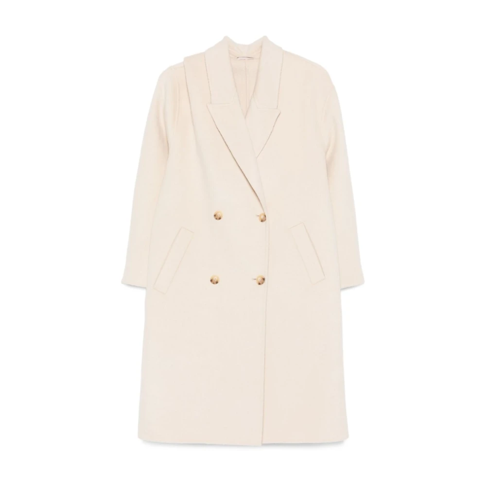 Liu Jo Damen Beige Mäntel, Sgröße: