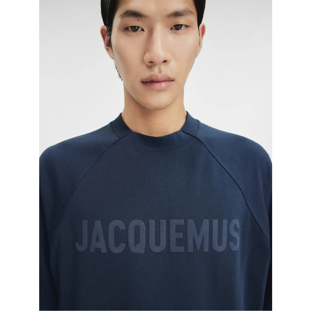 Jacquemus T-Shirts Blue Heren