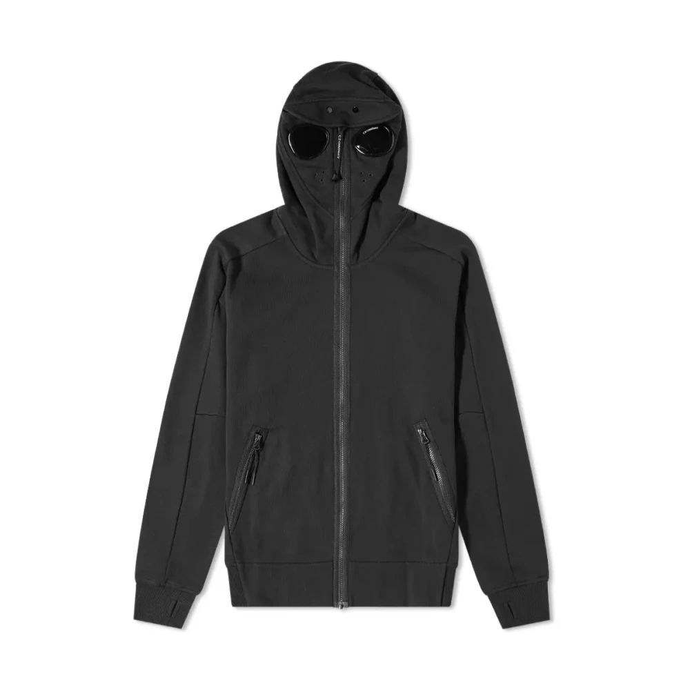 C.p. Company Explorer Goggle Hoodie Svart Black, Herr