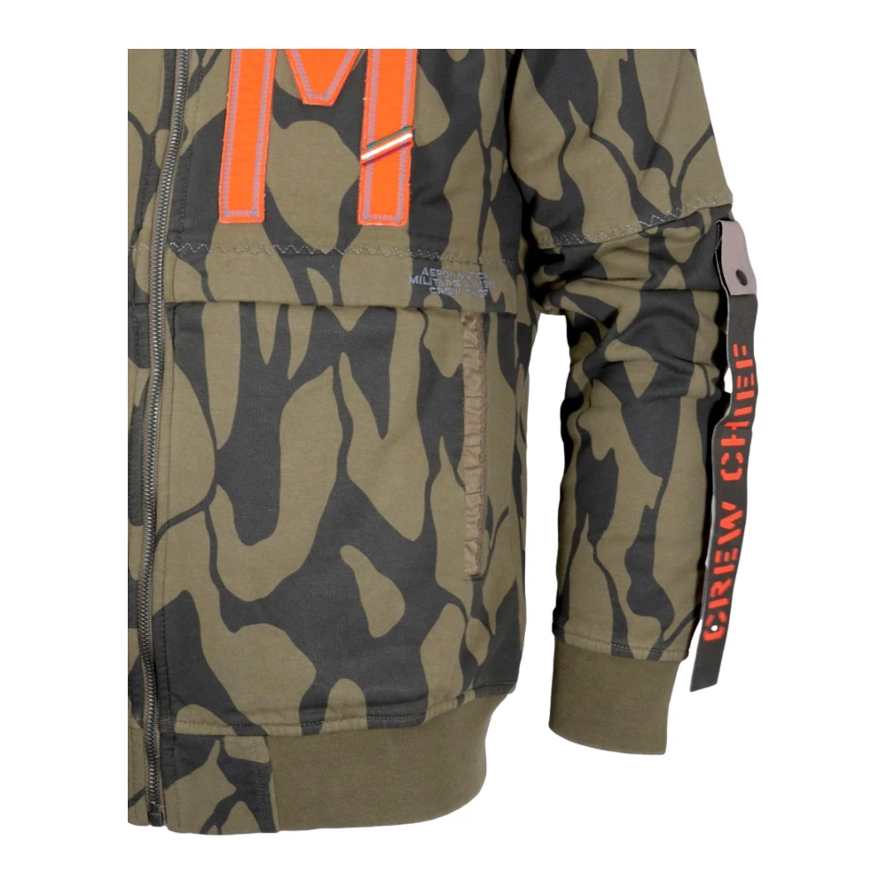 aeronautica militare Militair Groene Flying Team Sweatshirt Green Heren