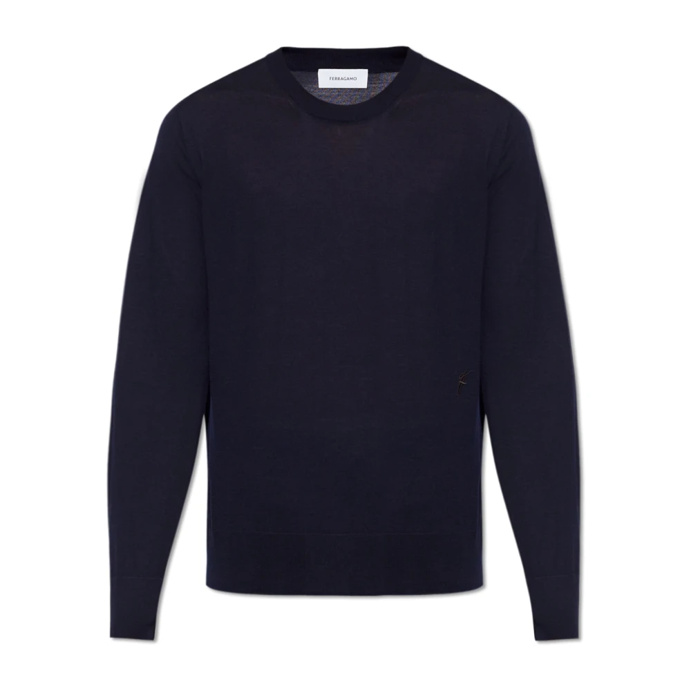 Knitwear > Round-neck Knitwear - - Ferragamo - Modalova