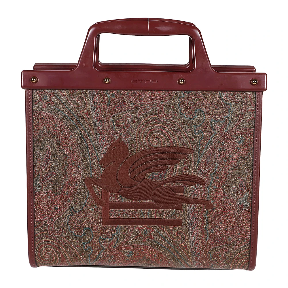 ETRO Stijlvolle Love Trotter Winkelmand Brown Dames