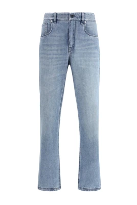 Straight Jeans med Klassiska Detaljer