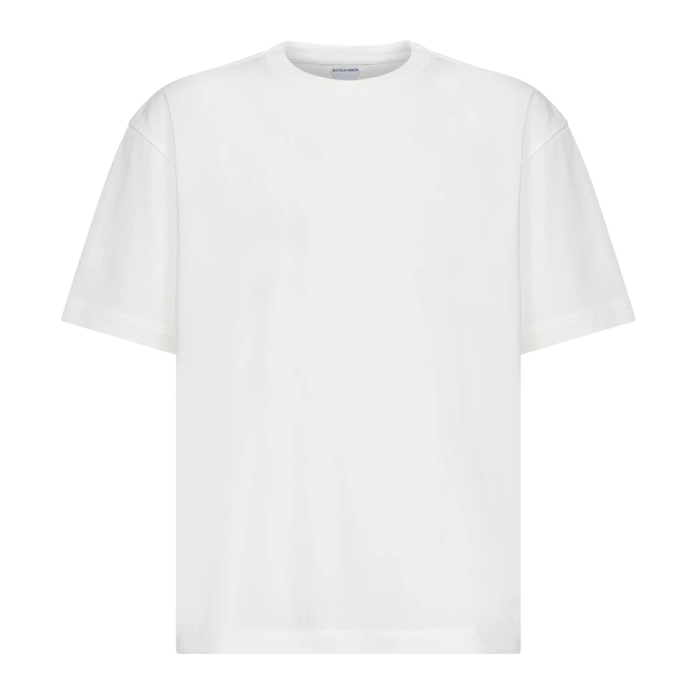 Bottega Veneta Men's White T-Shirts, L, Pima Cotton Pocket T-Shirt