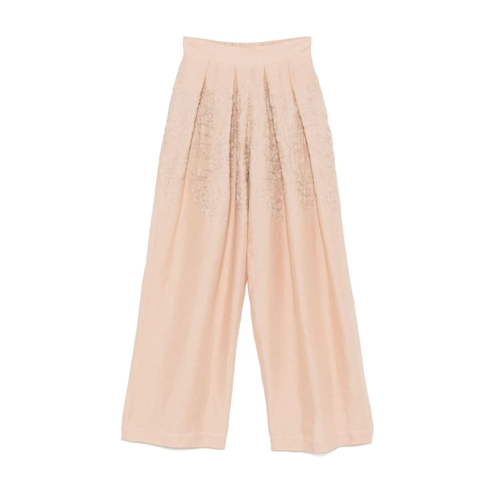 Trousers > Wide Trousers - - Ermanno Scervino - Modalova