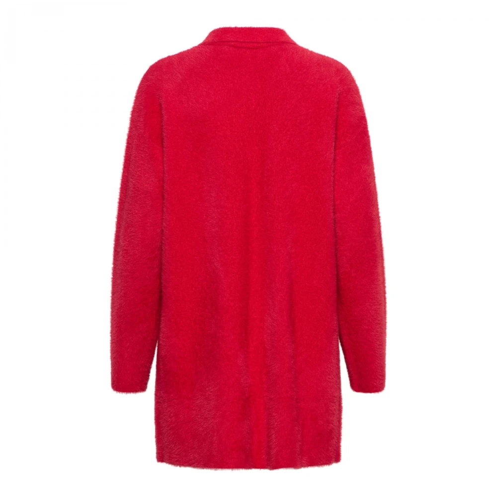 &Co Woman Trui met kabelbreipatroon Red Dames