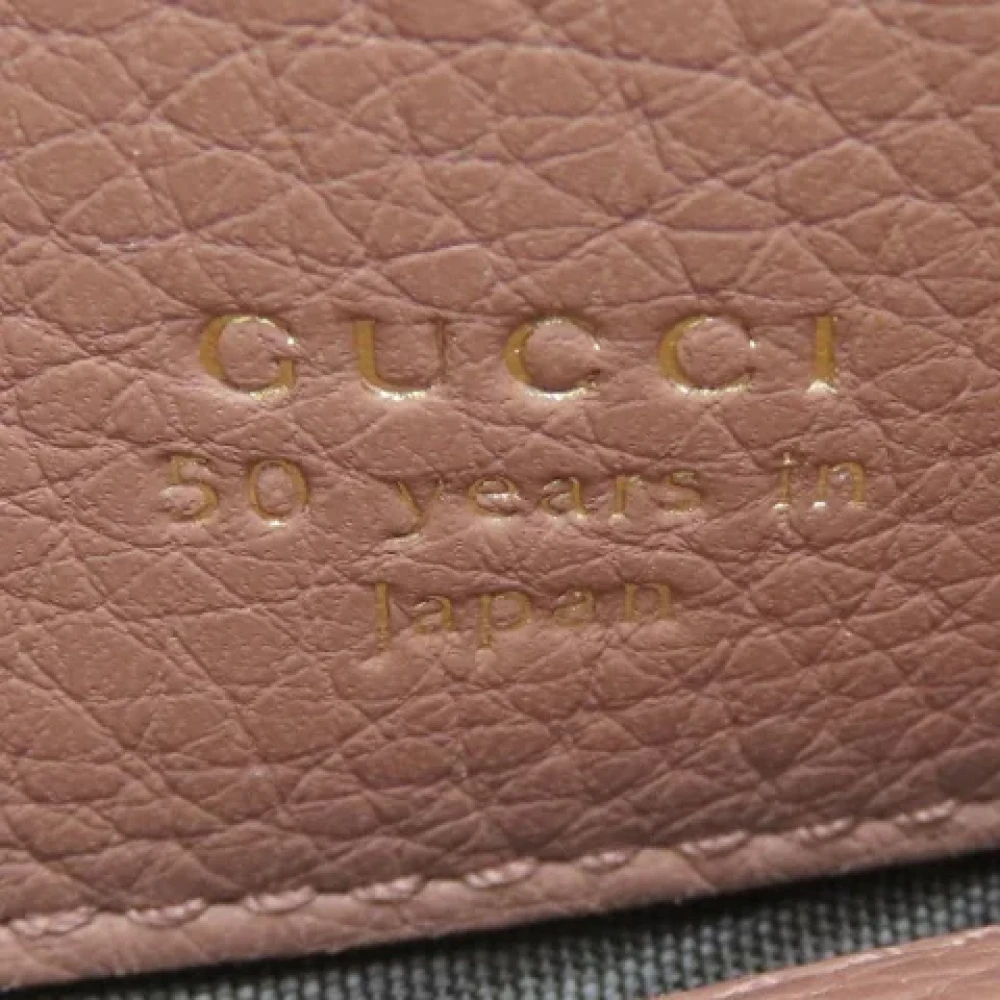 Gucci Vintage Pre-owned Leather wallets Pink Dames