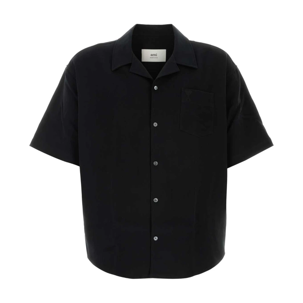 Shirts > Short Sleeve Shirts - - Ami Paris - Modalova
