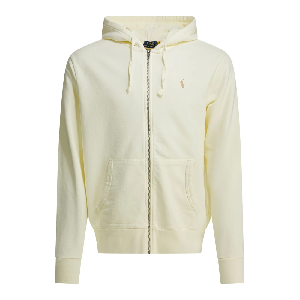 Polo Ralph Lauren Uomo Bianco Felpe, L, New,