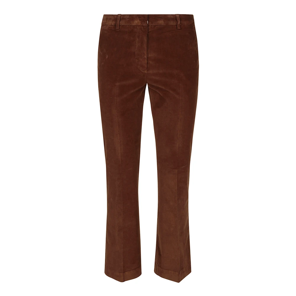 PT Torino Elegante Torino Broek voor veelzijdige gelegenheden Brown Dames