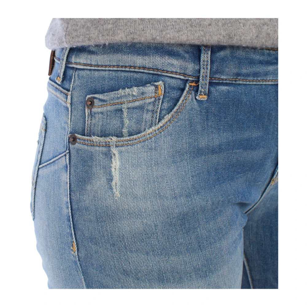 Emporio Armani Push-Up Skinny Jeans Blue Dames