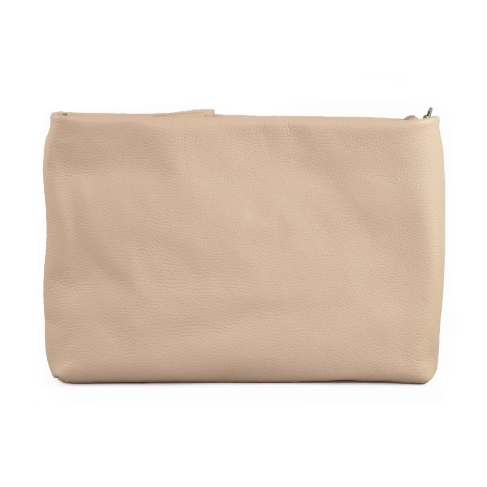 Gianni Chiarini Leren Handtas Beige Dames