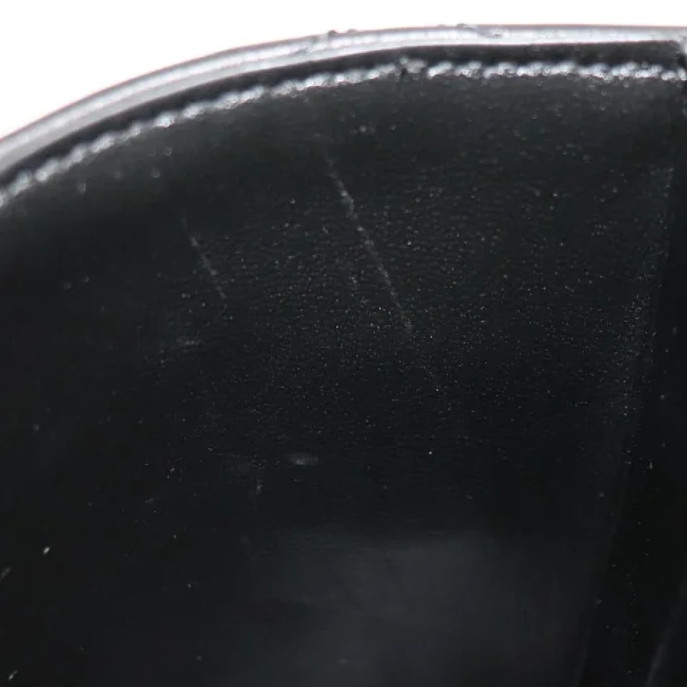 Yves Saint Laurent Vintage Pre-owned Leather shoulder-bags Black Dames