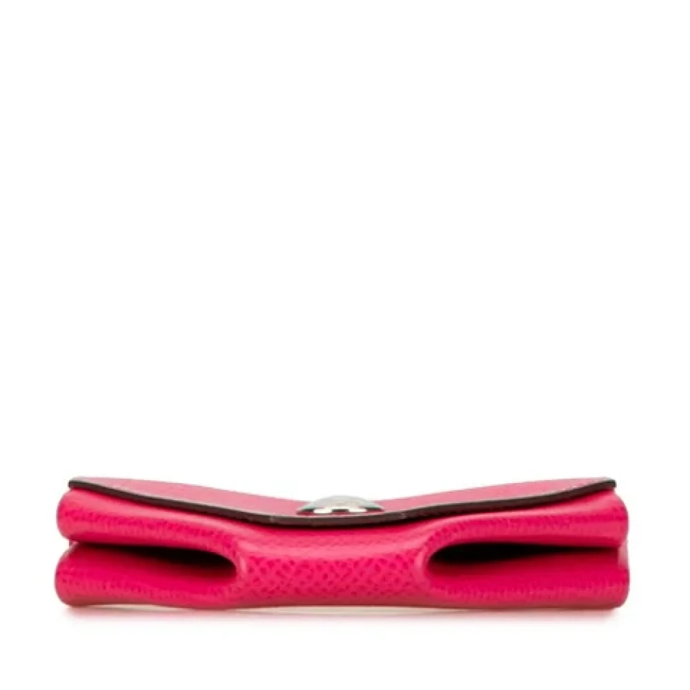 Hermès Vintage Pre-owned Leather wallets Pink Dames