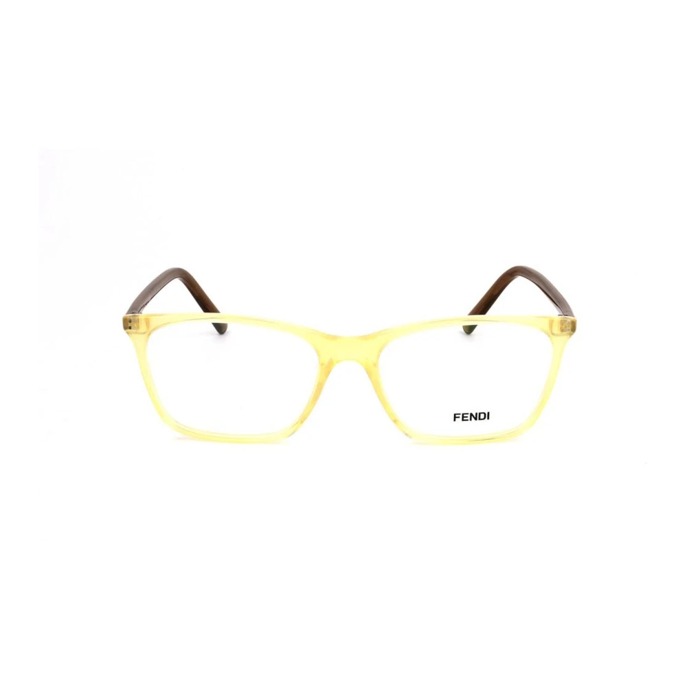 Fendi Gele plastic dameshorloge frames Yellow Dames