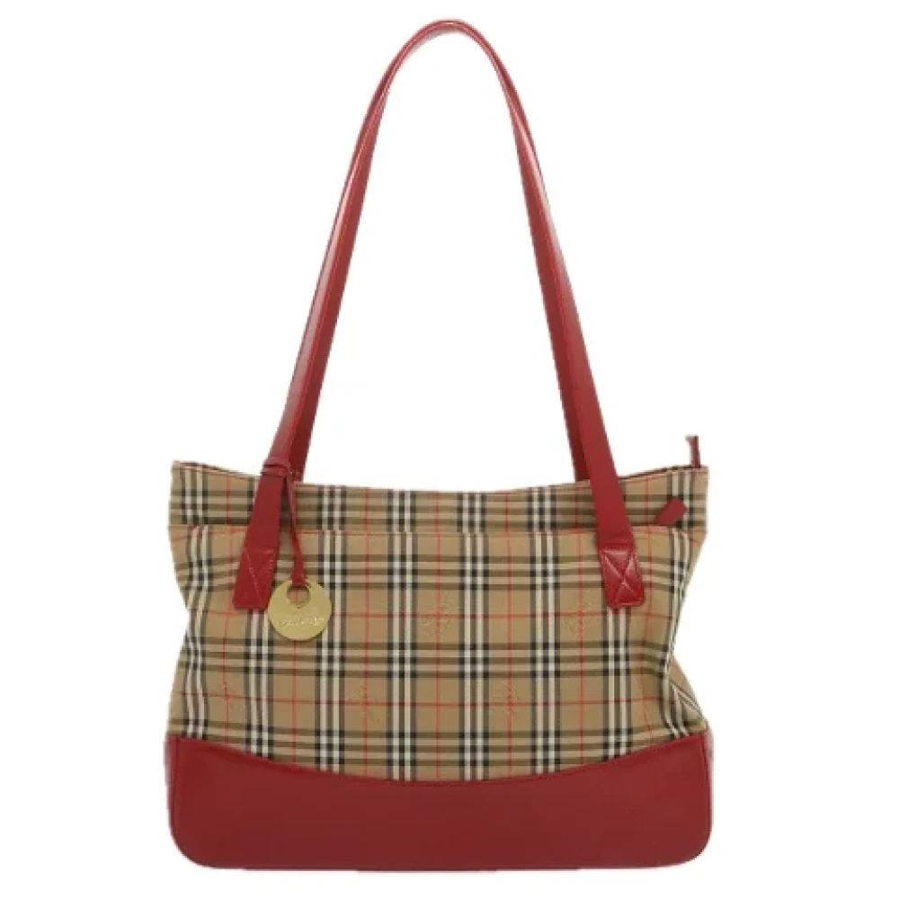 Burberry Vintage Pre-owned Canvas totes Multicolor Dames