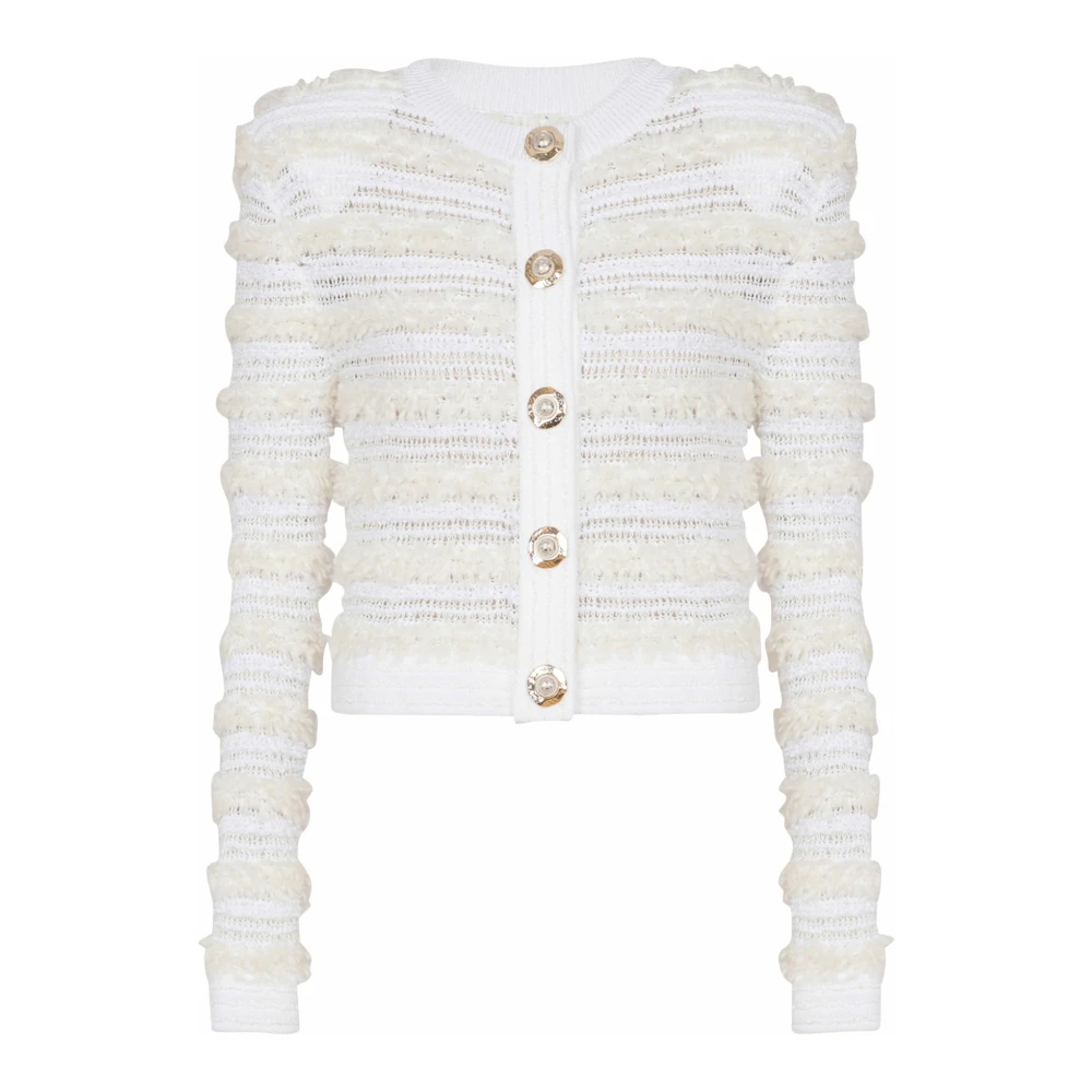 Knitwear > Cardigans - - Balmain - Modalova