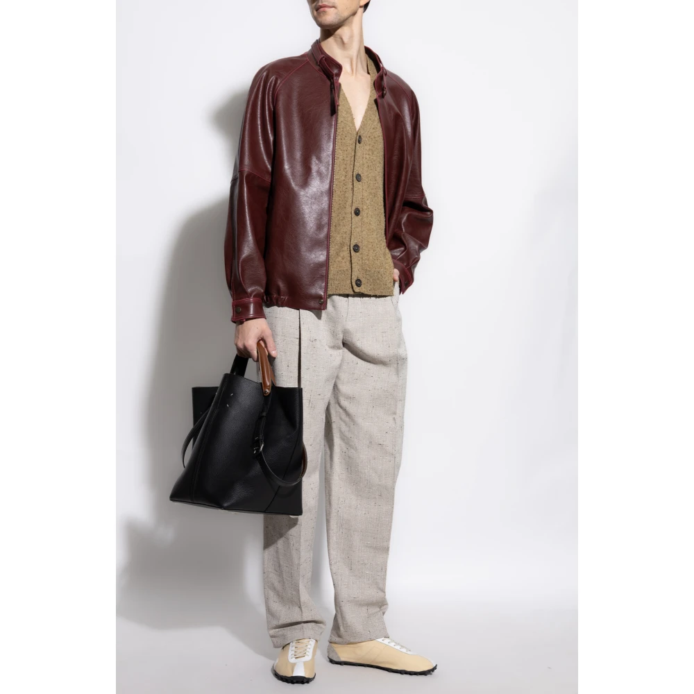 Maison Margiela Cardigan met vintage-effect Beige Heren