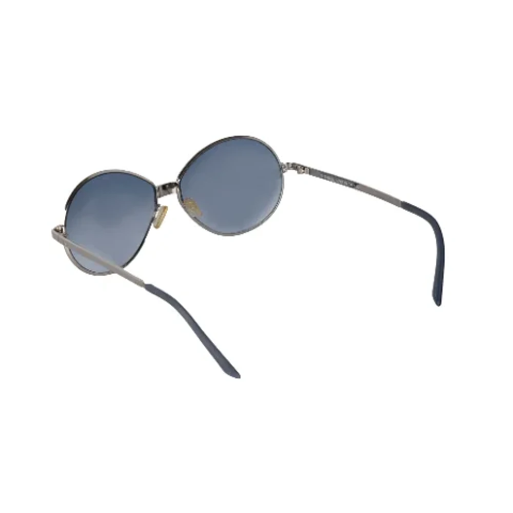 Fendi Vintage Pre-owned Metal sunglasses Blue Dames