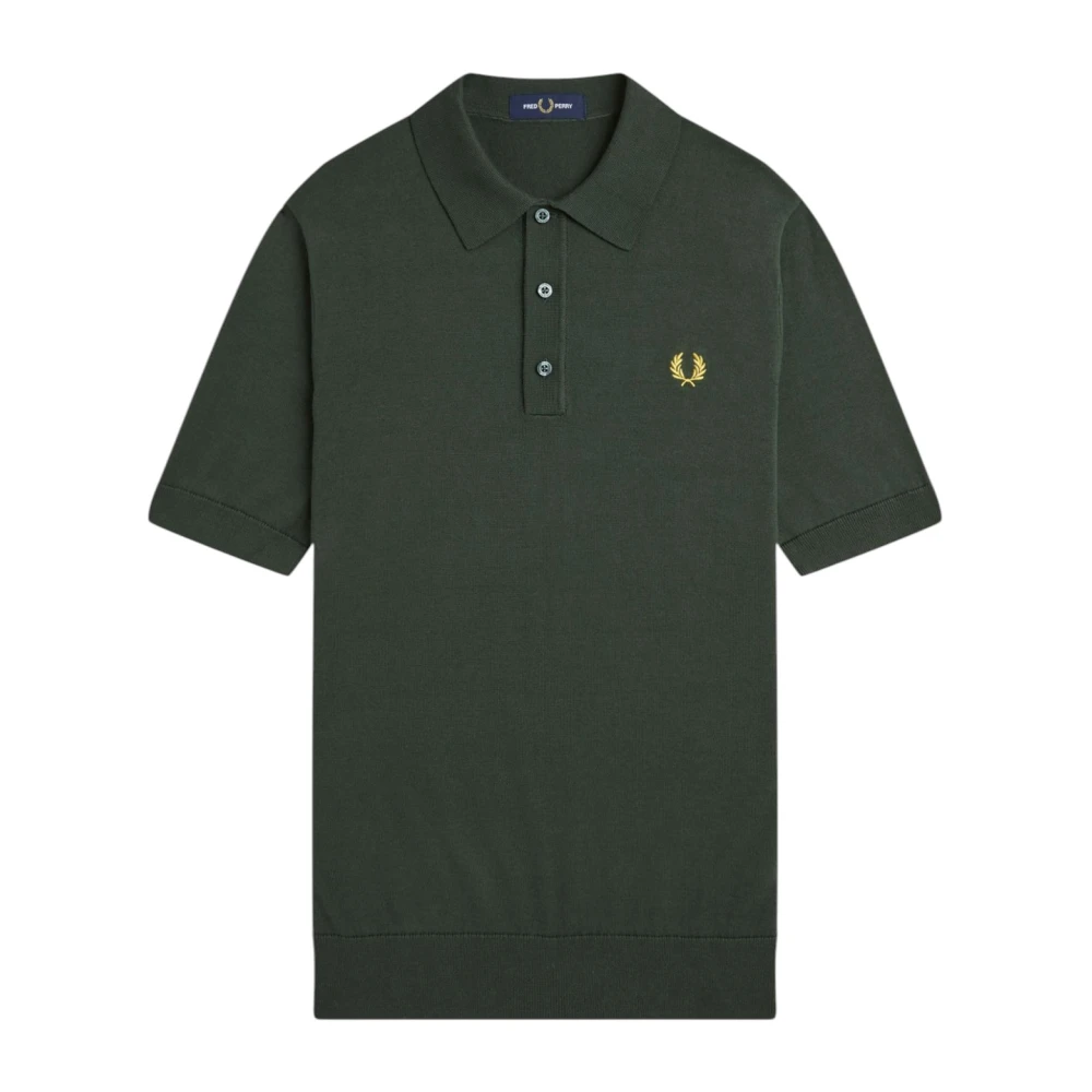 Fred Perry Men's Green Polo Shirts, L, Classic Polo Shirt
