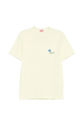 Tulpanbroderad slim t-shirt
