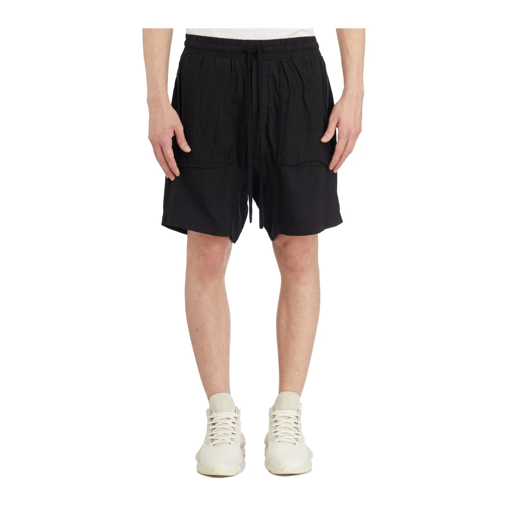 Thom Krom Stretch katoenen Bermuda shorts Black Heren