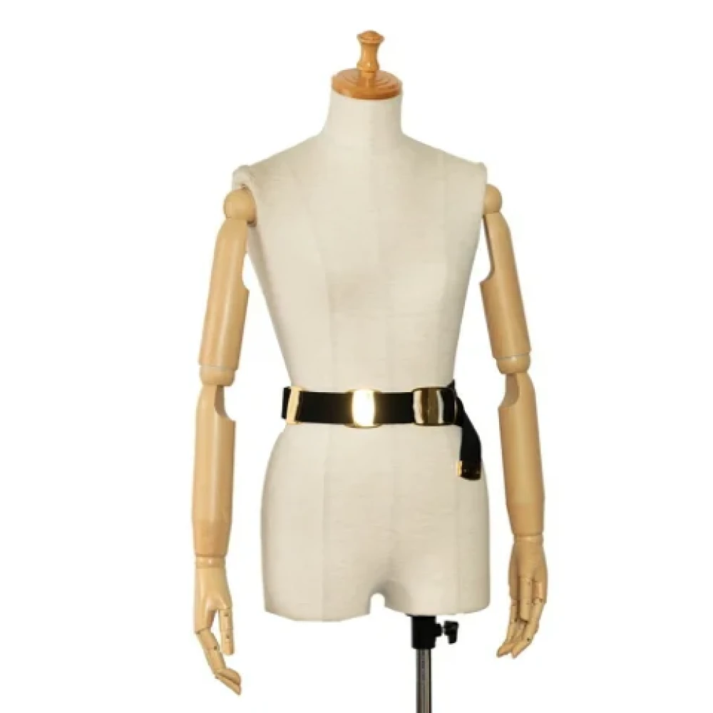 Salvatore Ferragamo Pre-owned Leather belts Black Dames