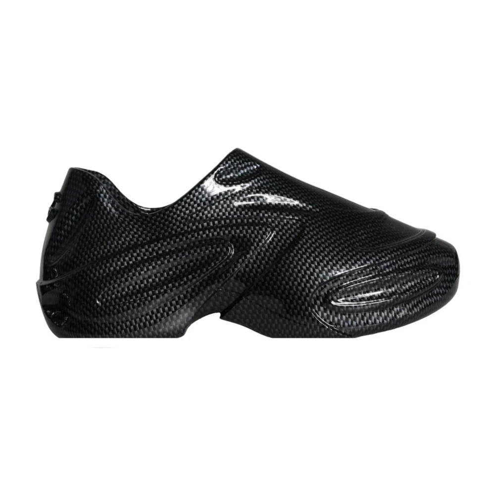 Dolce & Gabbana Men's Black Rubber Low Top Sneakers