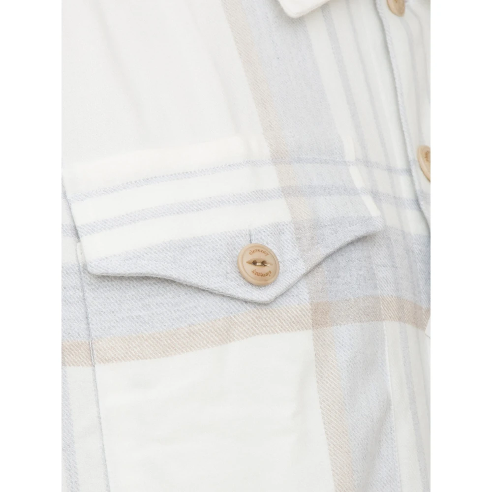 Eleventy Grijze Shirt met 4 Zakken Multicolor Heren