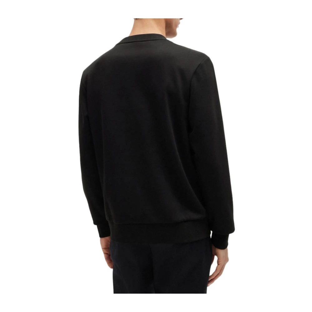 Boss Zwarte hoodie c-soleri stijl Black Heren