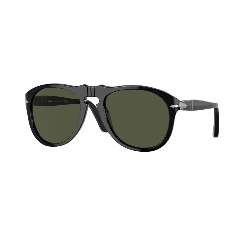 Persol Unisex Black Sunglasses, 52 Mm, Classic Sunglasses