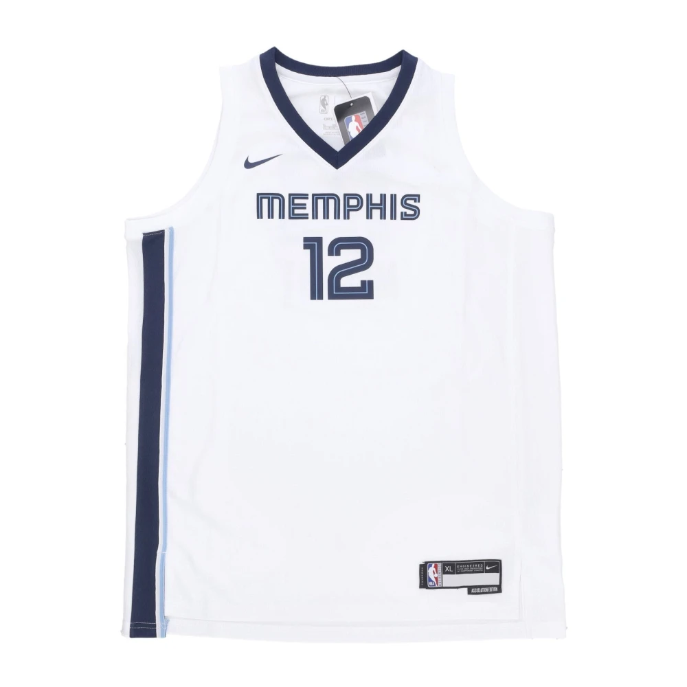 Nike Ja Morant Basketbal Tanktop White Heren